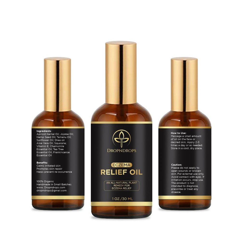 Men’s Eczema Relief Oil; An All-Natural Plant Remedy for Eczema Relief